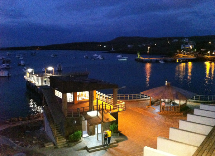 Rooftop View at Galapagos Sunset Hotel