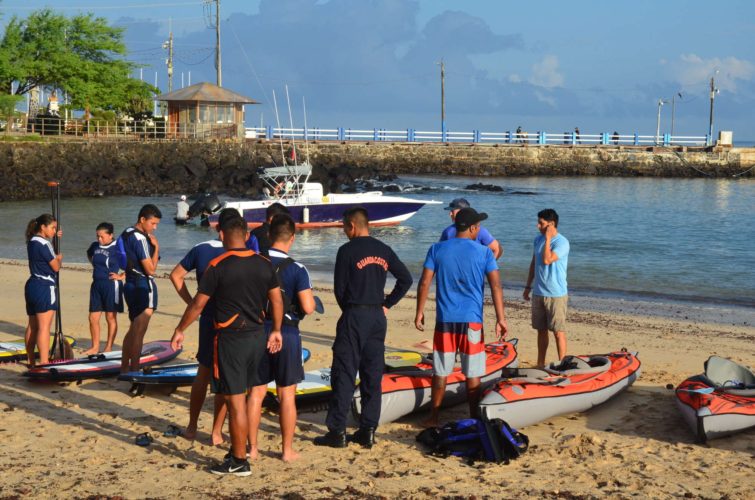 Coast Guard checking the Galakiwi Gear