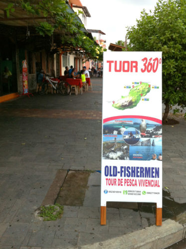 Tour 360 Sign in Galapagos