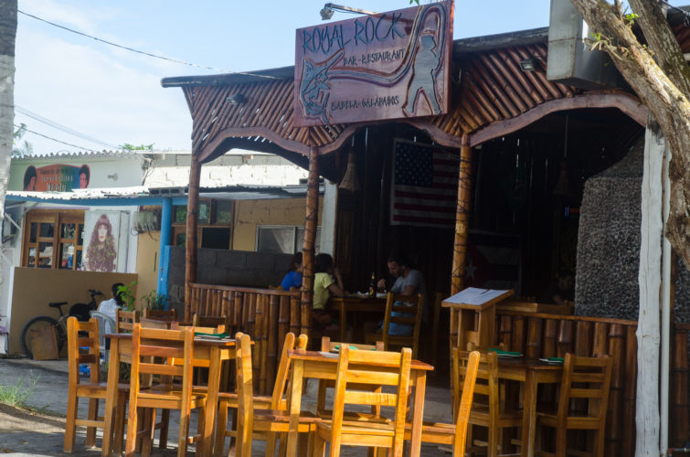 Royal Rock Restaurant on Isabela Island