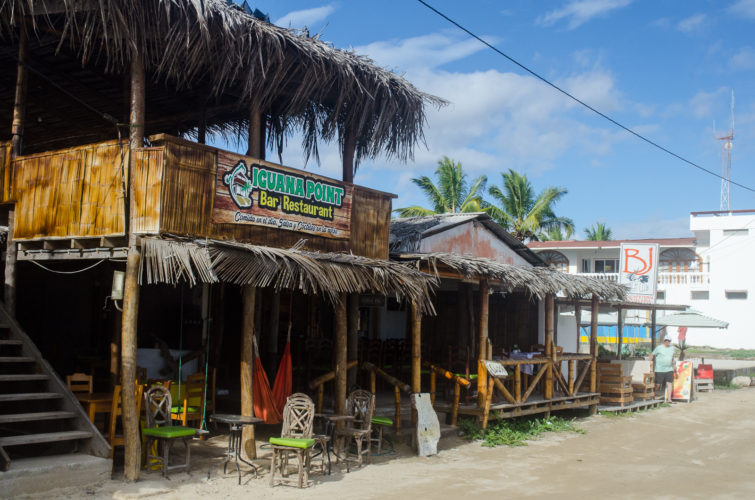 Iguana Point Restaurant on Isabela Island