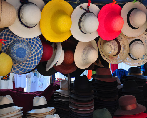 Ecuador hats